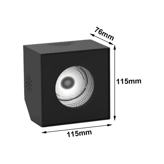 Music Rhythm Lamp Ferrofluid Magnetic Liquid Pickup Equipment Visual Music Pickup Fluid Speaker Sound Partner Desk Decoration